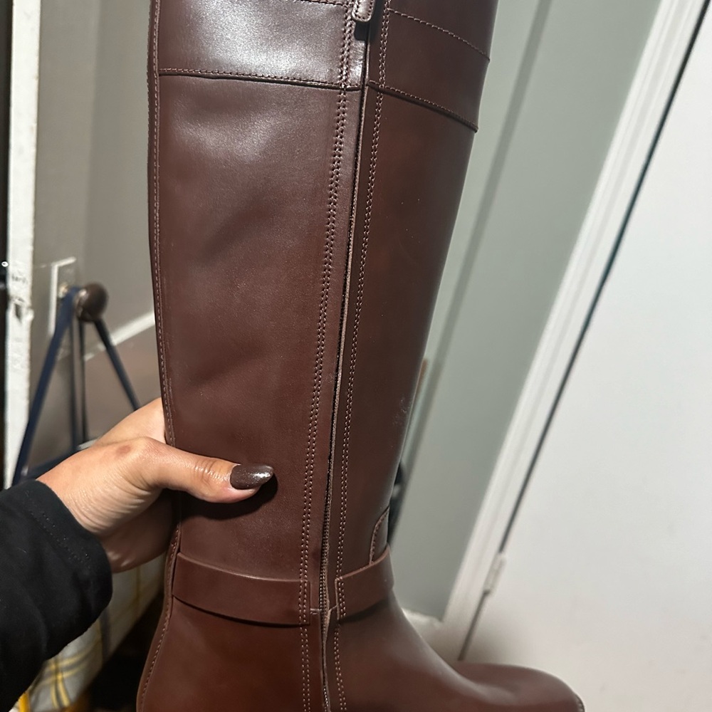 Tory Burch Everly Riding Boot 8 - Picture 4 of 5